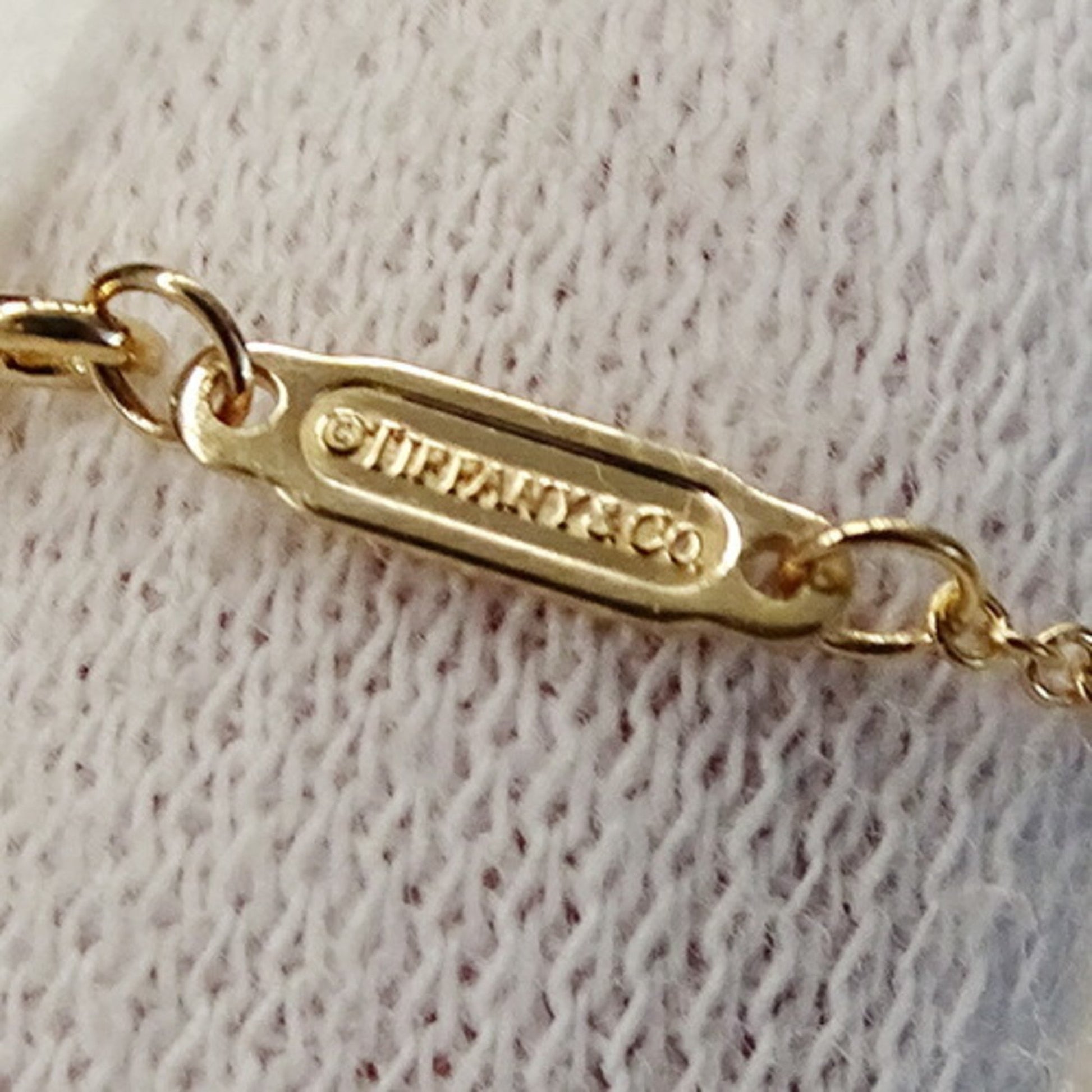 Tiffany & Co T Smile, Gold, Rose Gold, necklace