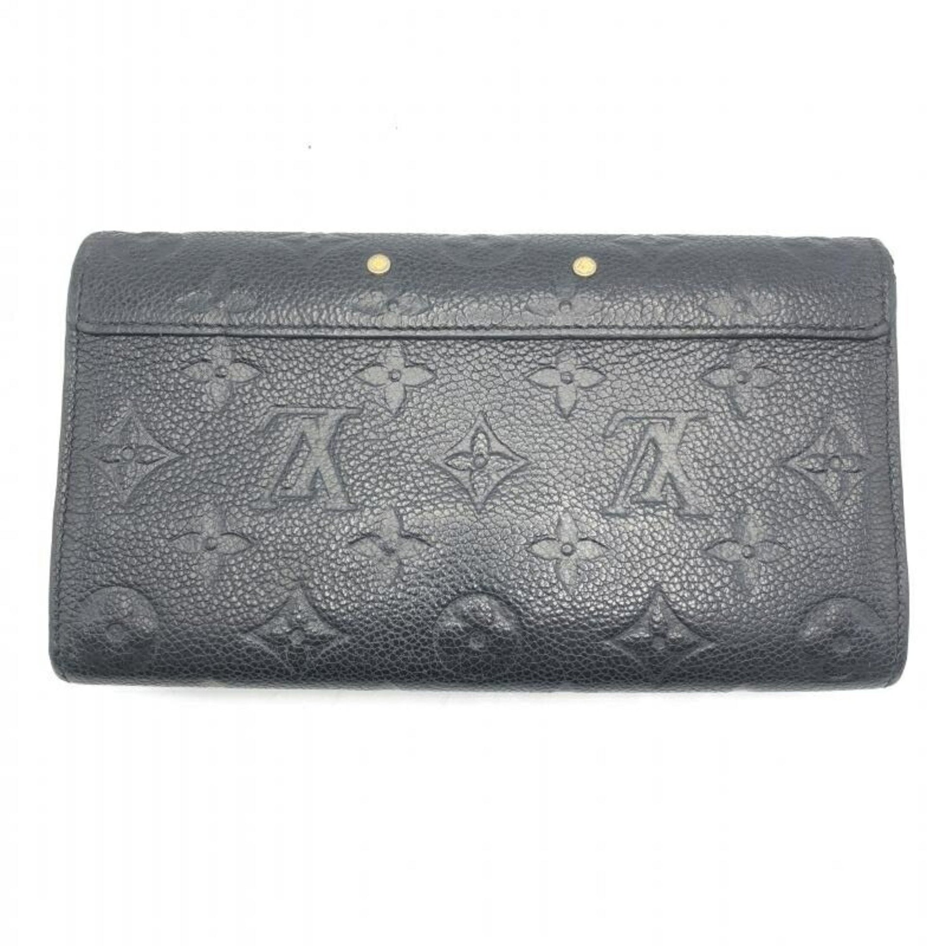 Louis Vuitton Metis, Black, Leather, wallet