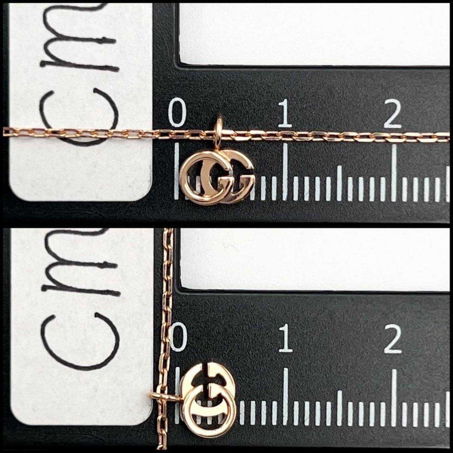 Gucci Double G, Gold, Rose Gold, necklace