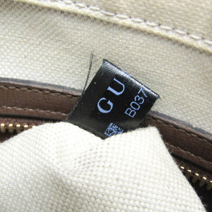 Gucci Interlocking, Beige, Canvas, shoulder