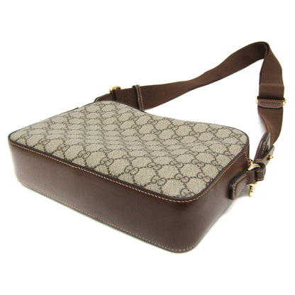 Gucci Interlocking, Beige, Canvas, shoulder