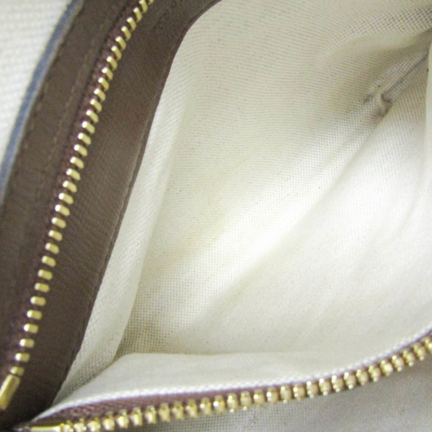 Gucci Interlocking, Beige, Canvas, shoulder