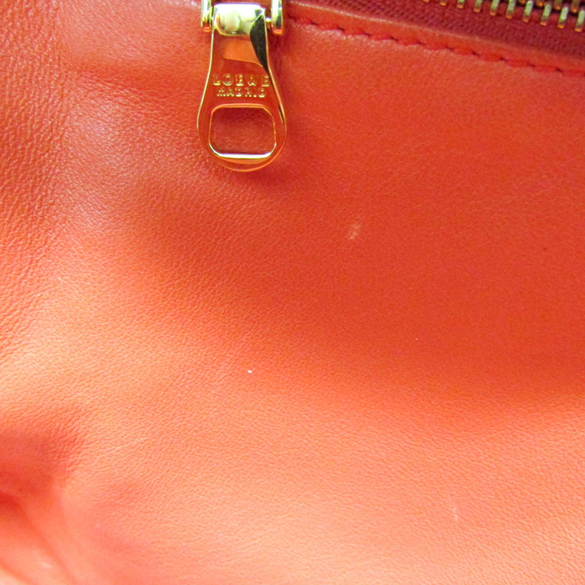 Loewe Amazona, Red, Leather, handbag
