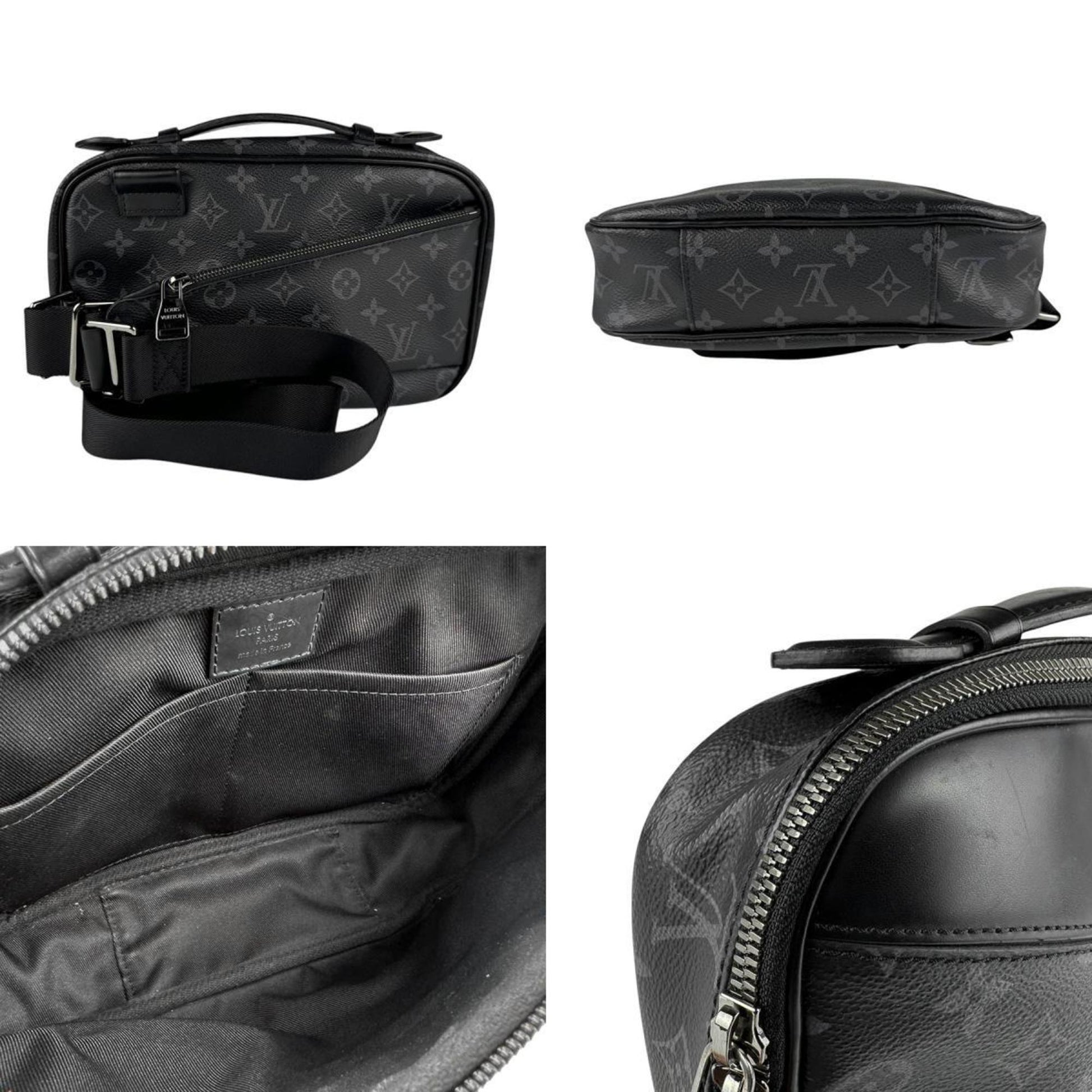 Louis Vuitton Bum bag, Black, Canvas, handbag