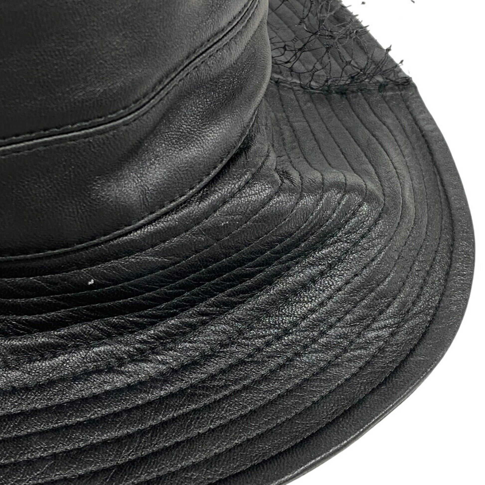 Dior Teddy D, Black, Leather, hat