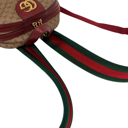 Gucci Ophidia, Brown, Canvas, backpack