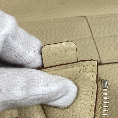 Hermès Goodnews, Beige, Leather, shoulder