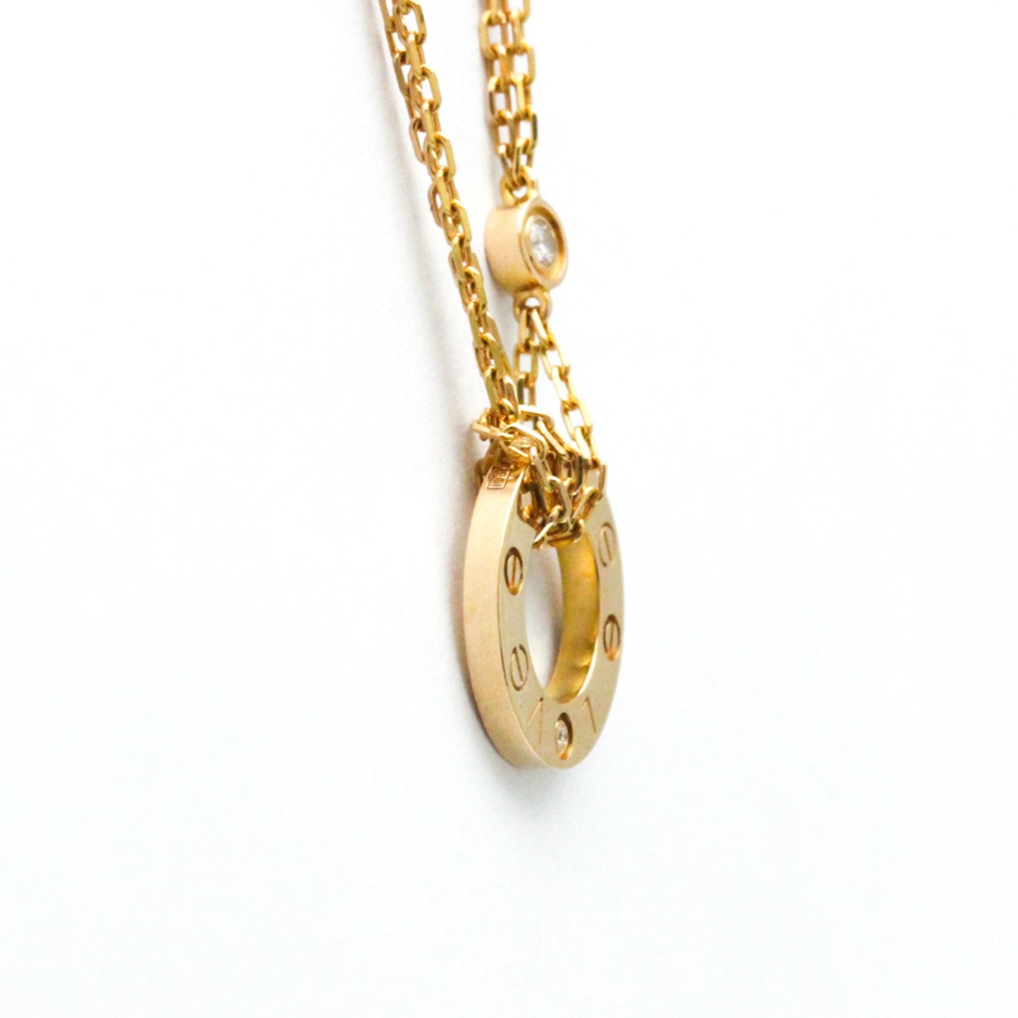 Cartier Love, Gold, Rose Gold, necklace