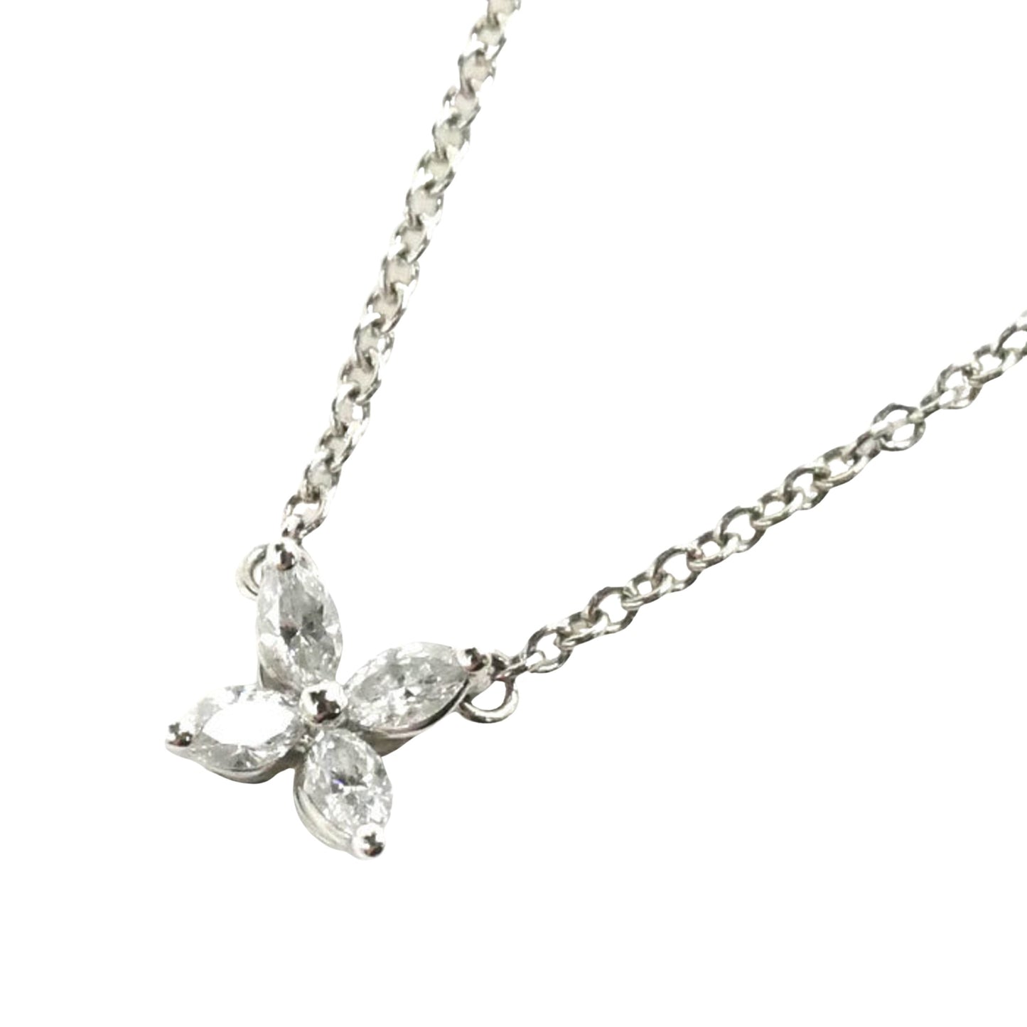 Tiffany & Co Victoria necklace, Silver, Platinum, necklace