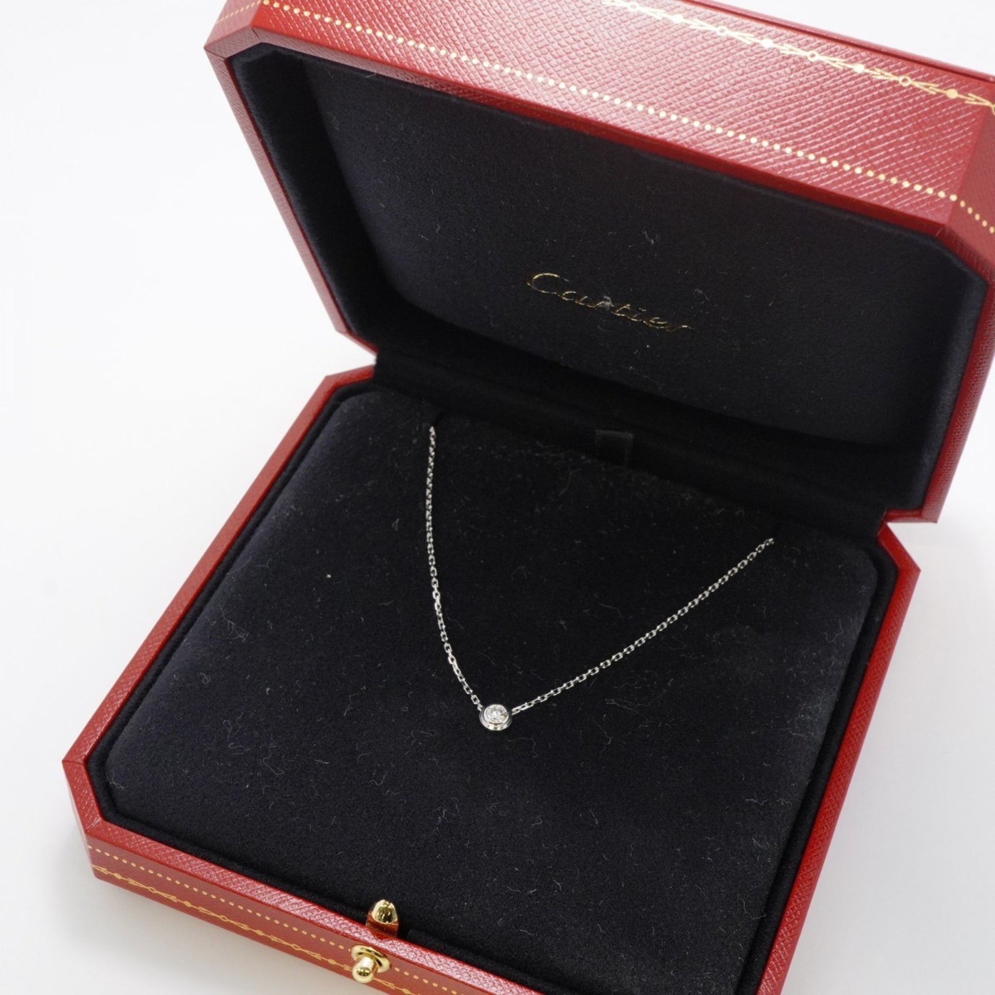 Cartier D'Amour, Silver, White Gold, necklace