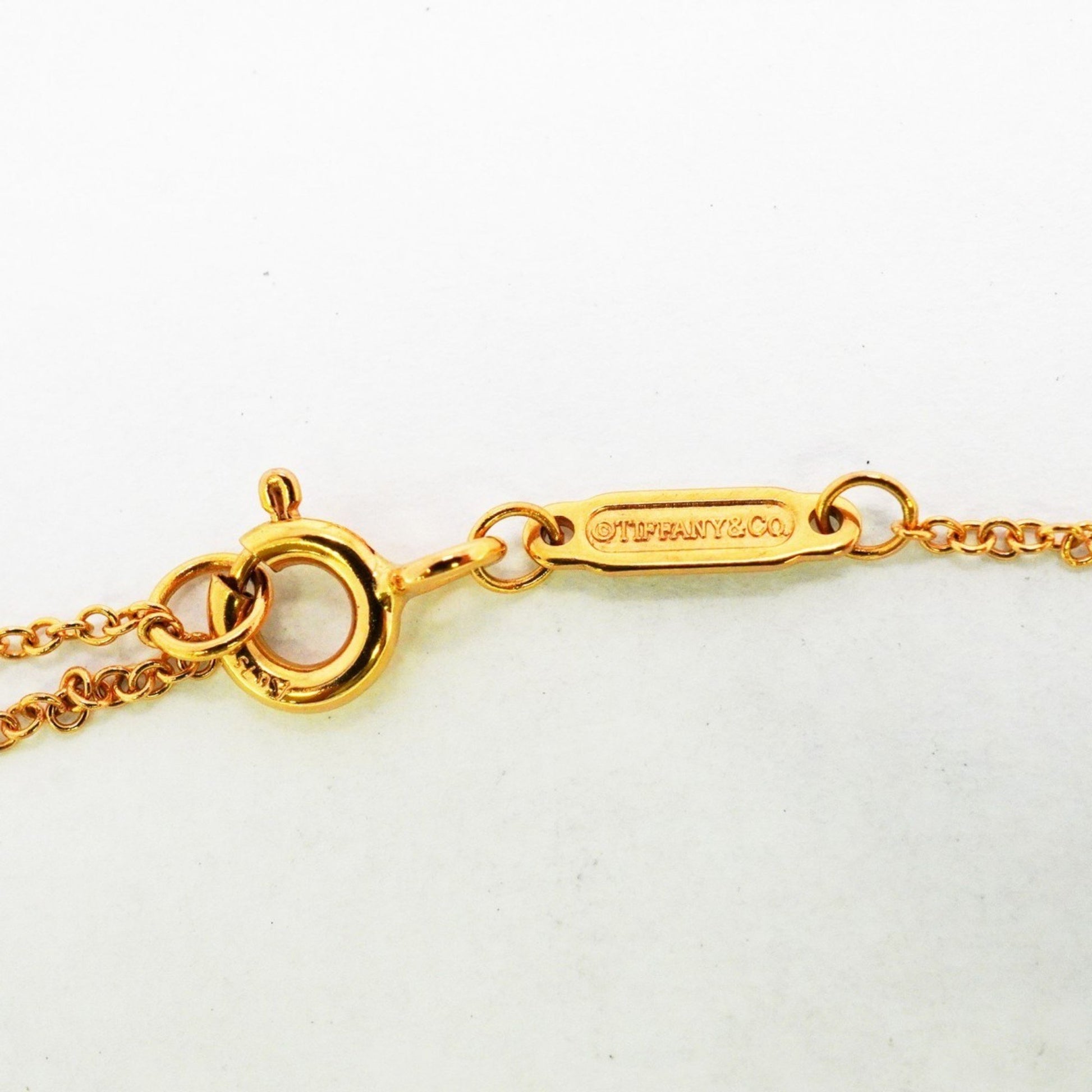 Tiffany & Co T Smile, Gold, Yellow Gold, necklace