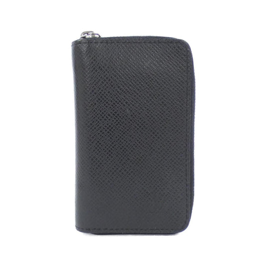 Louis Vuitton Zippy coin purse, Black, Leather, wallet