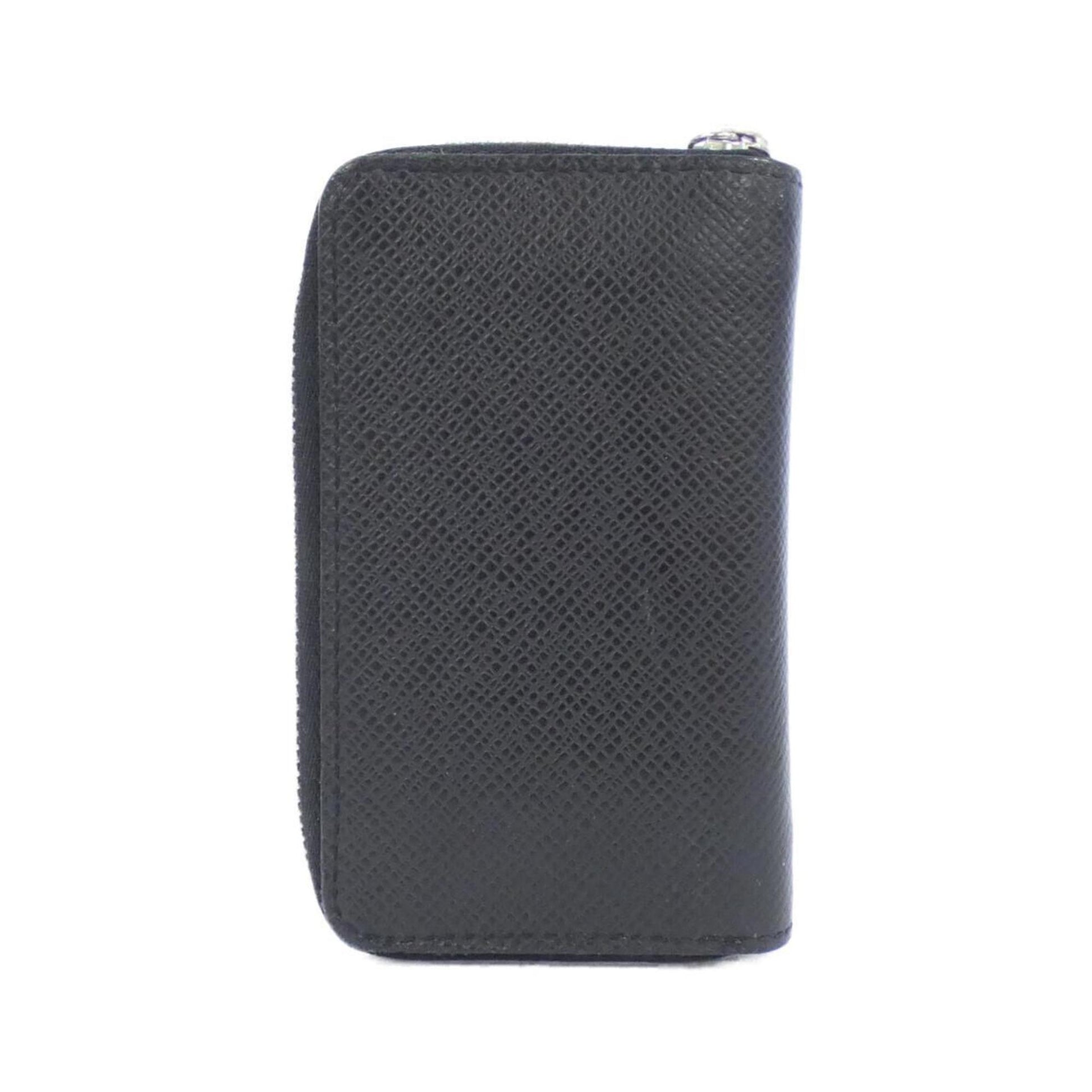 Louis Vuitton Zippy coin purse, Black, Leather, wallet