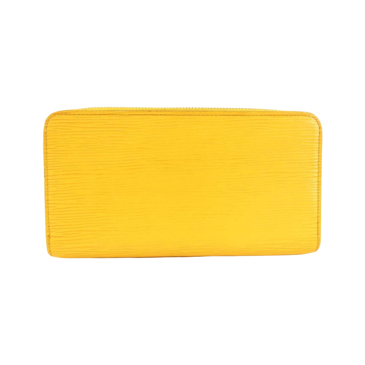 Louis Vuitton Zippy wallet, Yellow, Leather, wallet