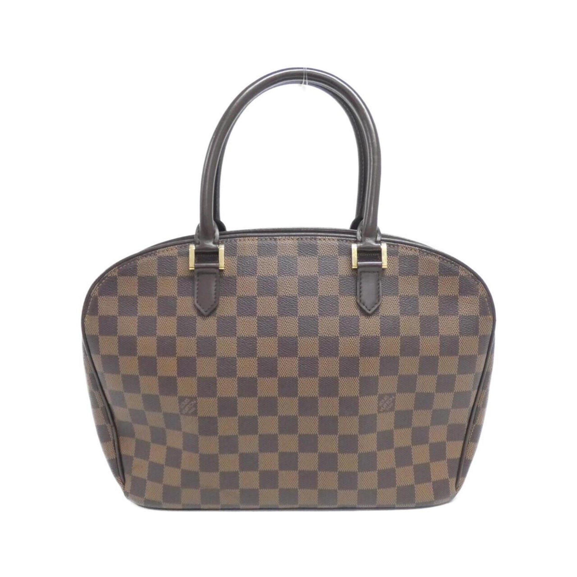 Louis Vuitton Sarria, Brown, Canvas, handbag