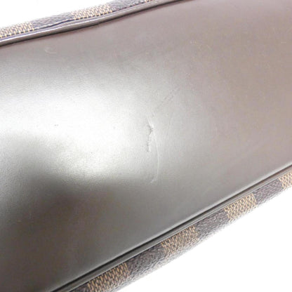 Louis Vuitton Sarria, Brown, Canvas, handbag