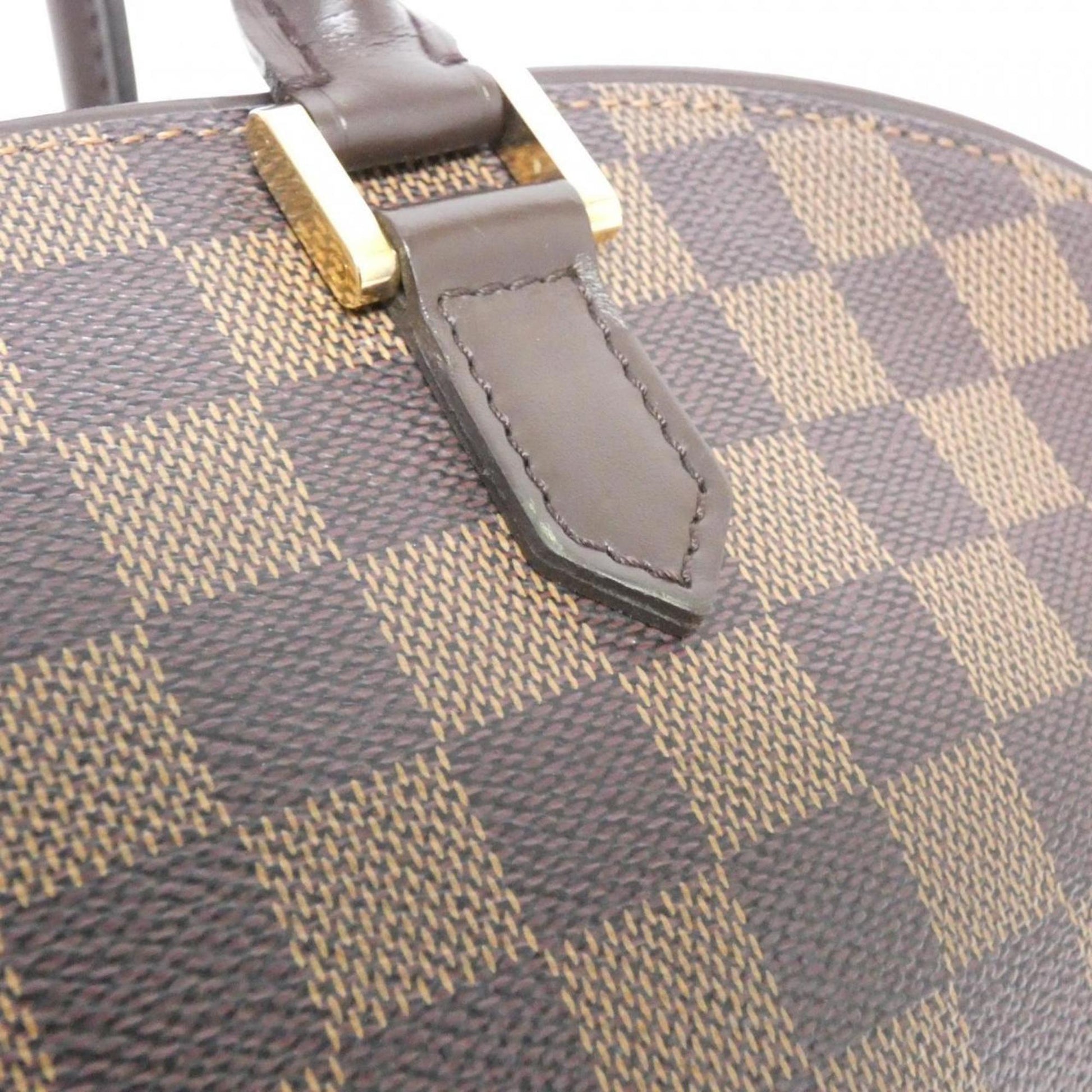 Louis Vuitton Sarria, Brown, Canvas, handbag