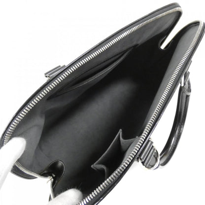 Louis Vuitton Alma, Black, Leather, handbag