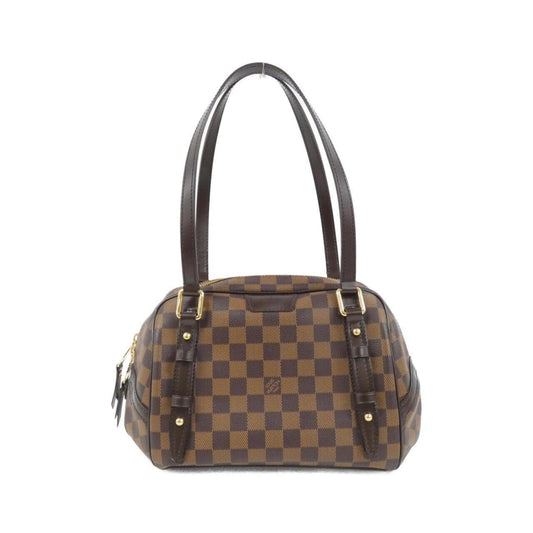 Louis Vuitton Rivington, Brown, Canvas, shoulder