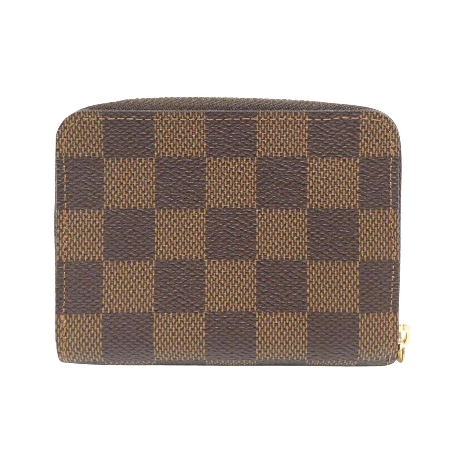 Louis Vuitton, Brown, Canvas, wallet