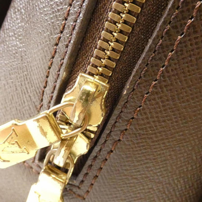 Louis Vuitton Triana, Brown, Canvas, handbag