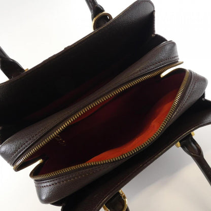 Louis Vuitton Triana, Brown, Canvas, handbag