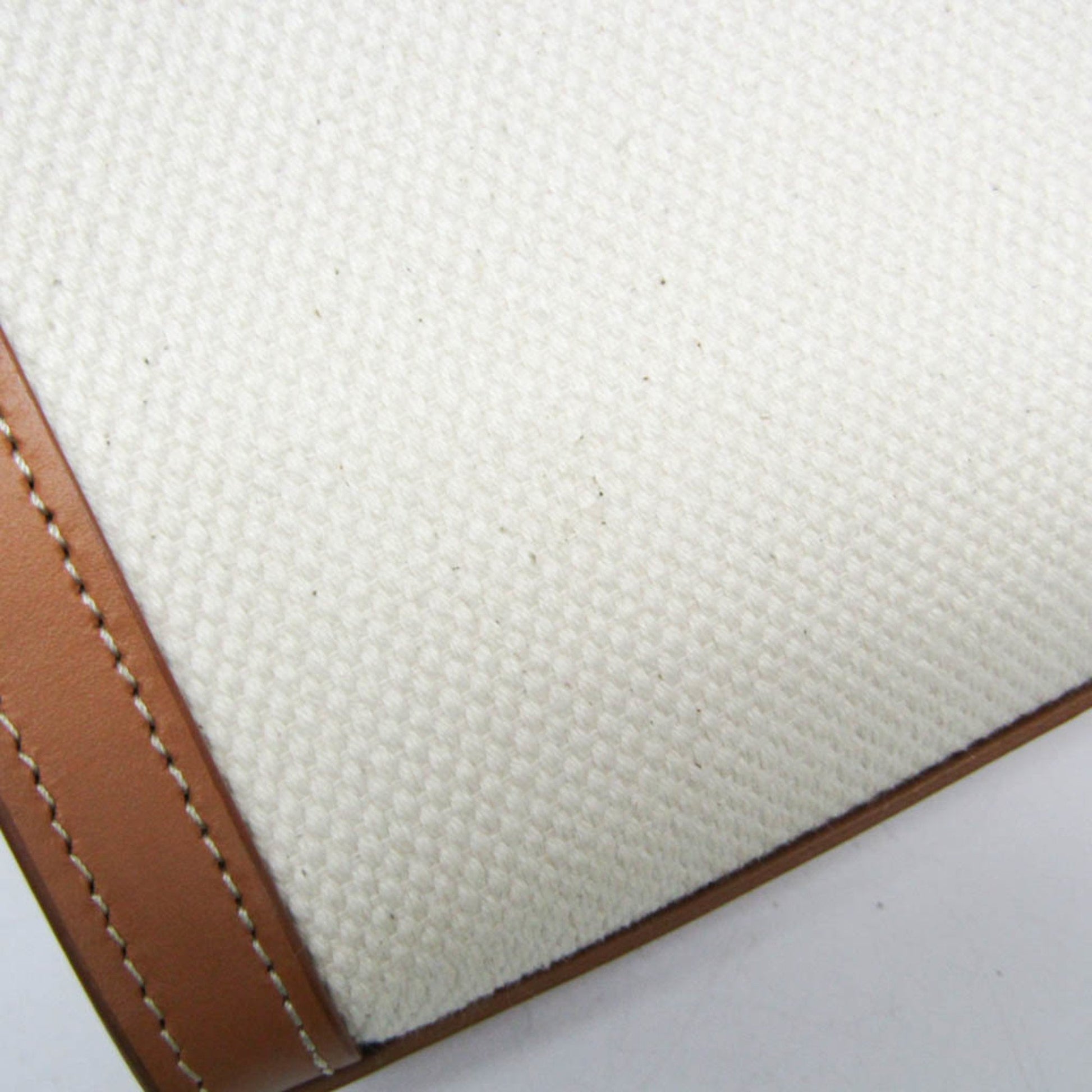 Céline Vertical Cabas, White, Canvas, handbag