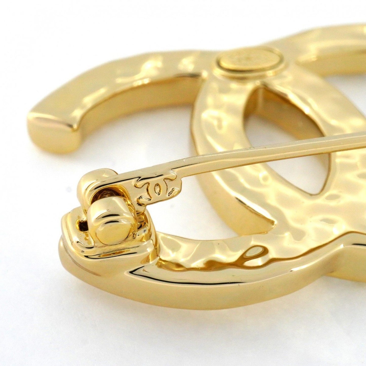 Chanel Coco Mark, Gold, Gold Plated, brooch