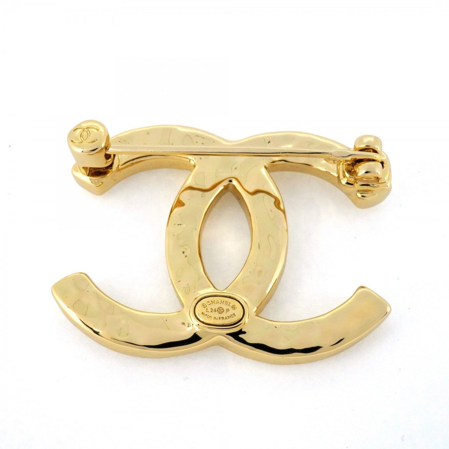 Chanel Coco Mark, Gold, Gold Plated, brooch