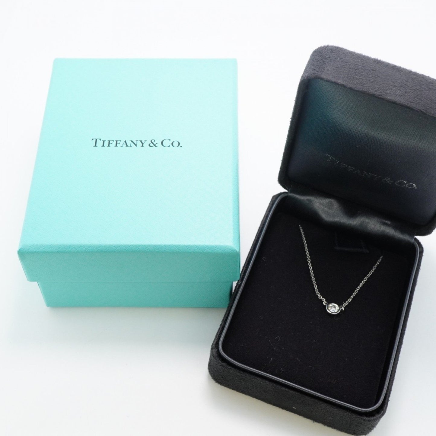 Tiffany & Co By the yard, Silver, Platinum, necklace