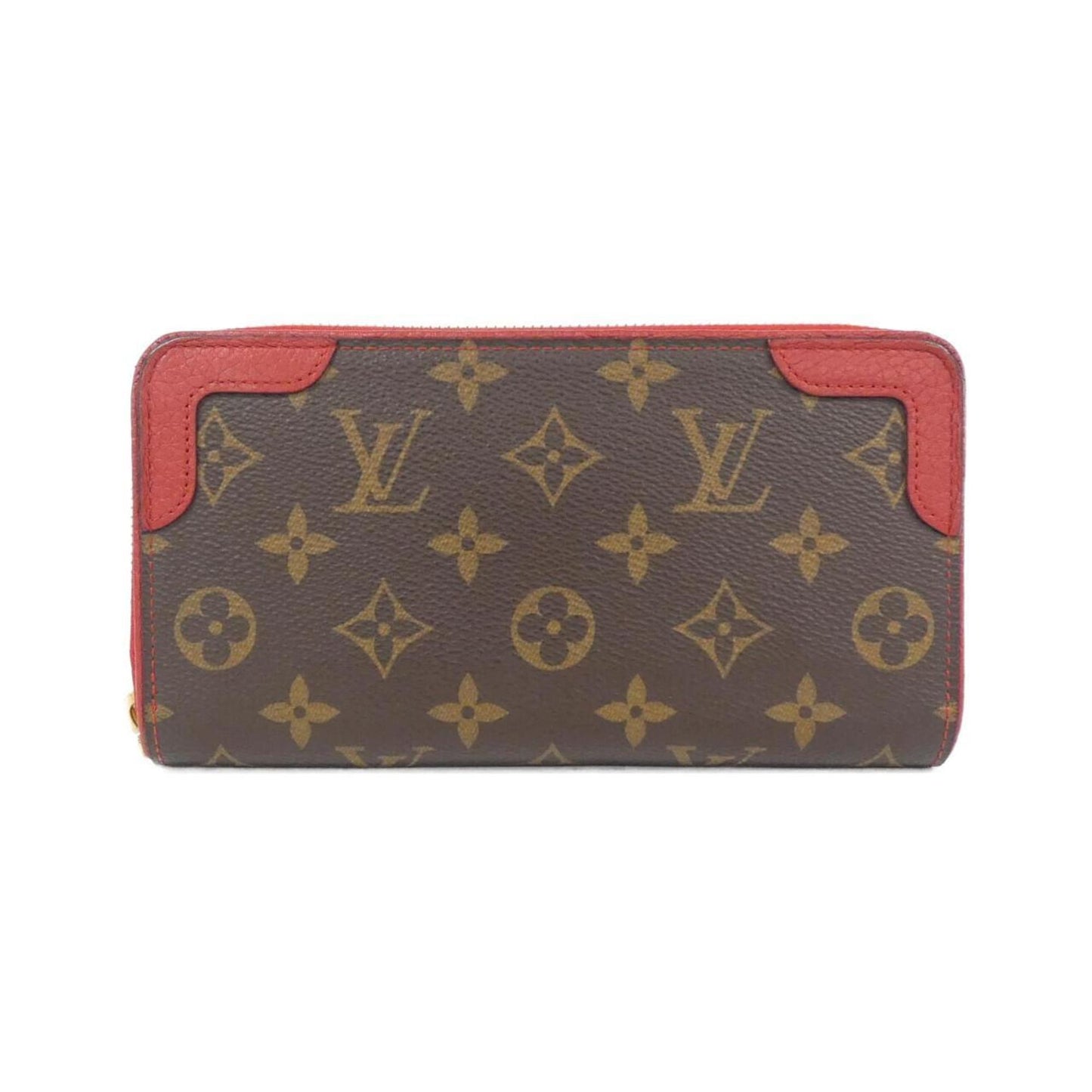 Louis Vuitton Retiro, Brown, Canvas, wallet