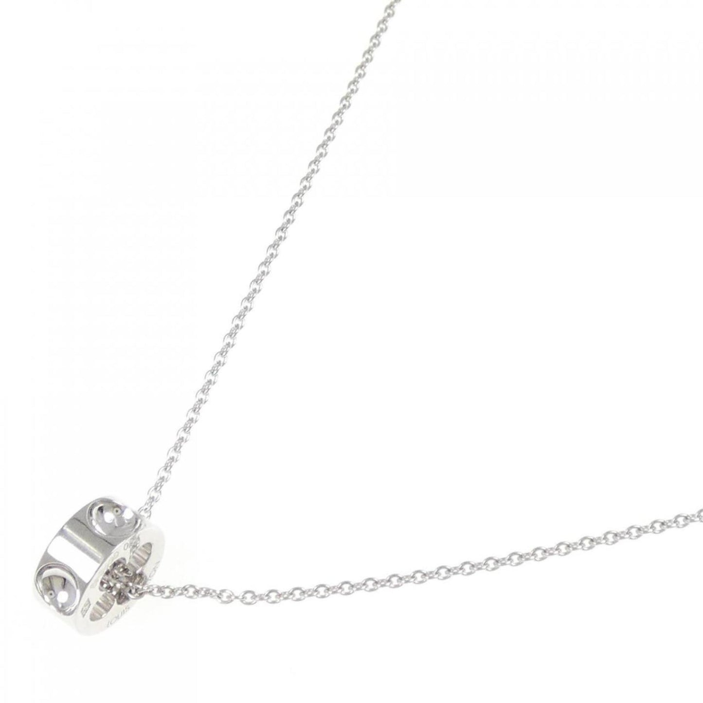 Louis Vuitton Empreinte, Silver, White Gold, necklace