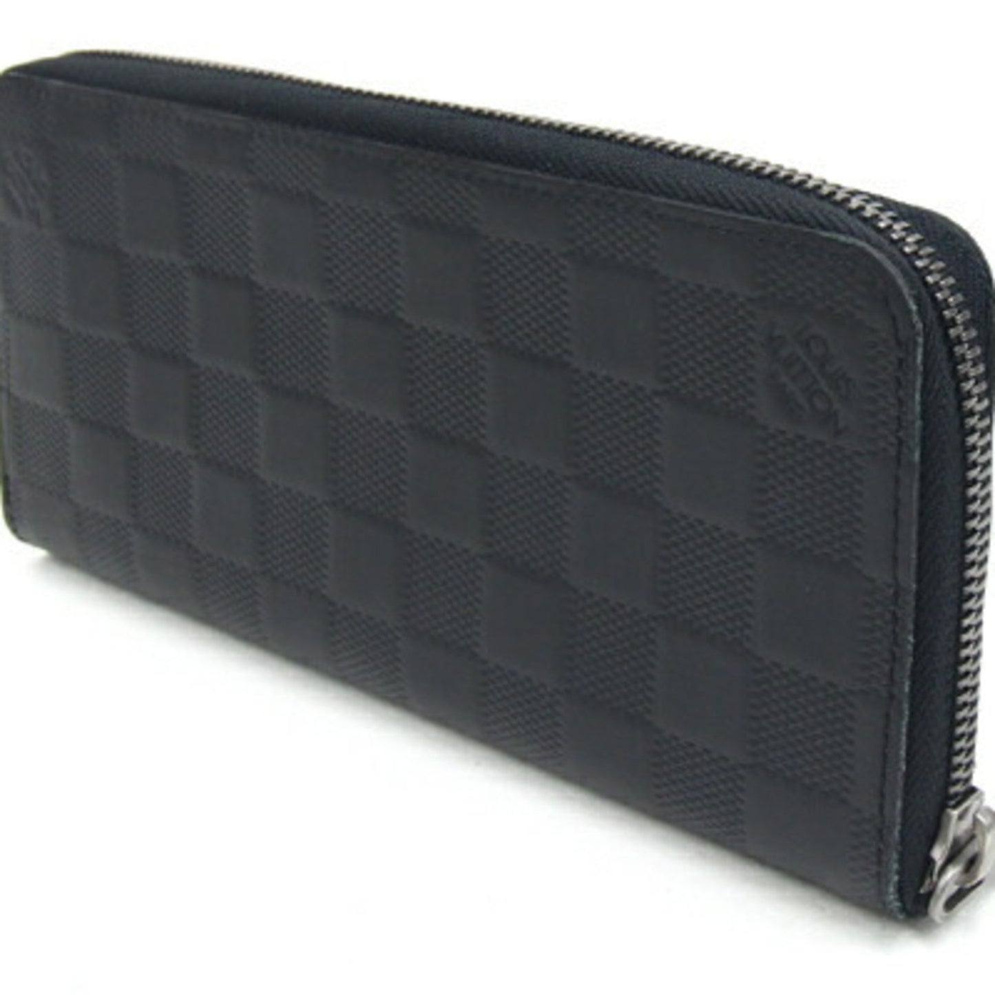 Louis Vuitton Zippy Wallet Vertical, Black, Leather, wallet