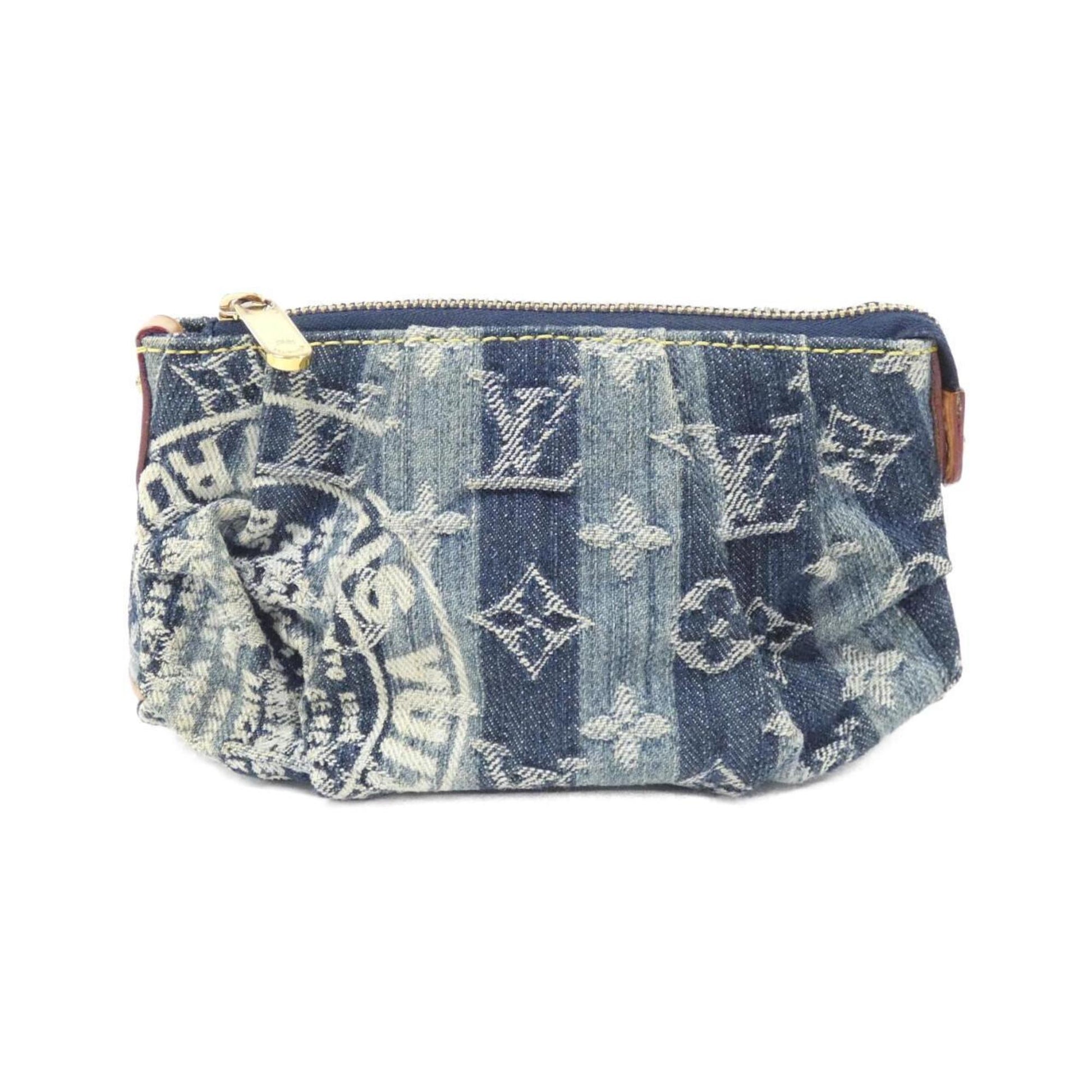 Louis Vuitton Ray, Blue, Denim - Jeans, wallet