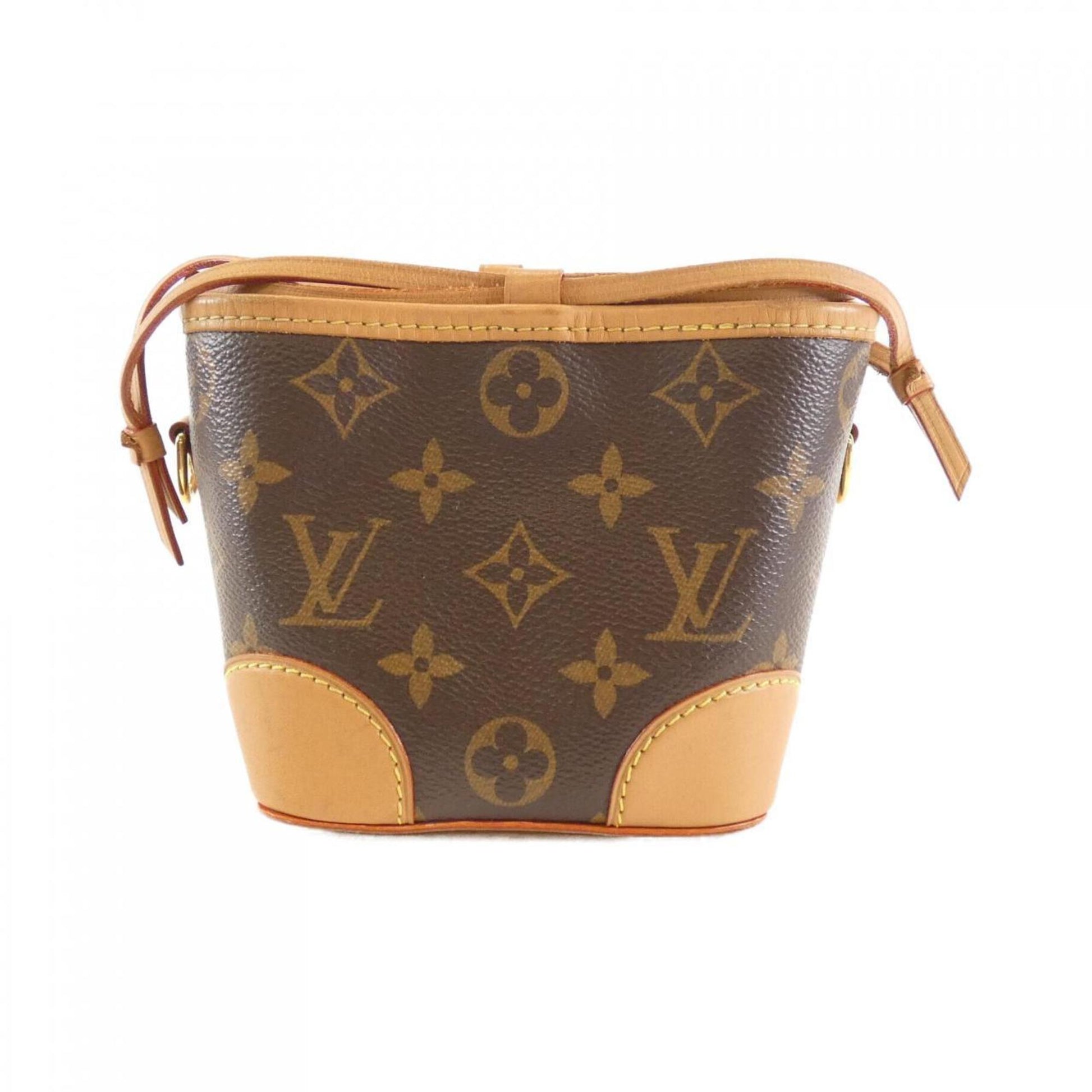 Louis Vuitton Noé, Brown, Canvas, wallet