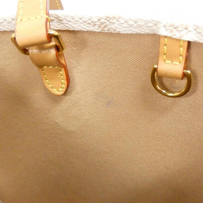 Louis Vuitton Onthego, White, Canvas, handbag