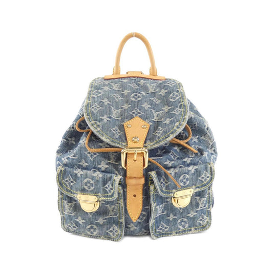 Louis Vuitton Sac A Dos, Blue, Denim - Jeans, backpack