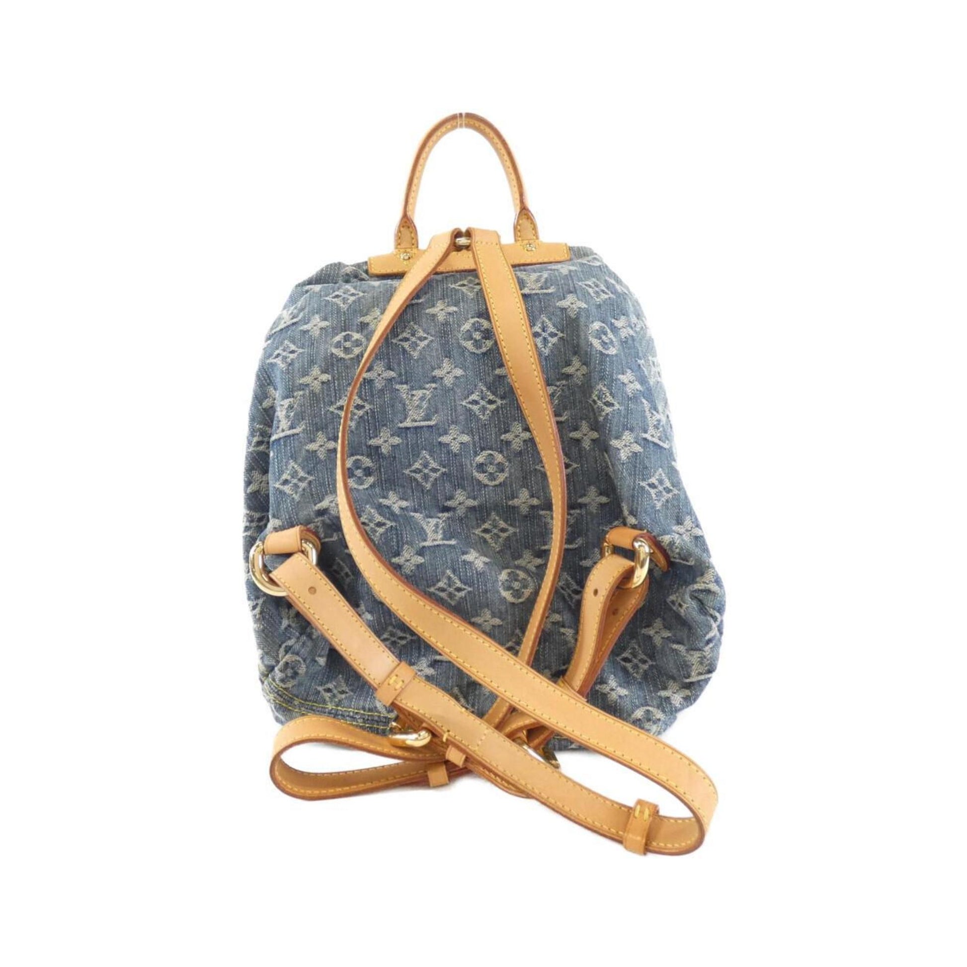 Louis Vuitton Sac A Dos, Blue, Denim - Jeans, backpack
