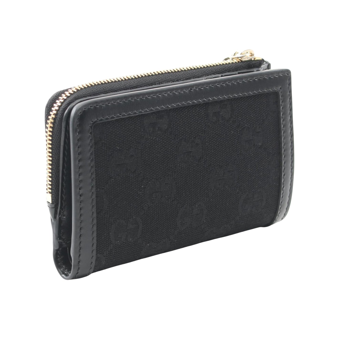 Gucci GG canvas, Black, Canvas, wallet