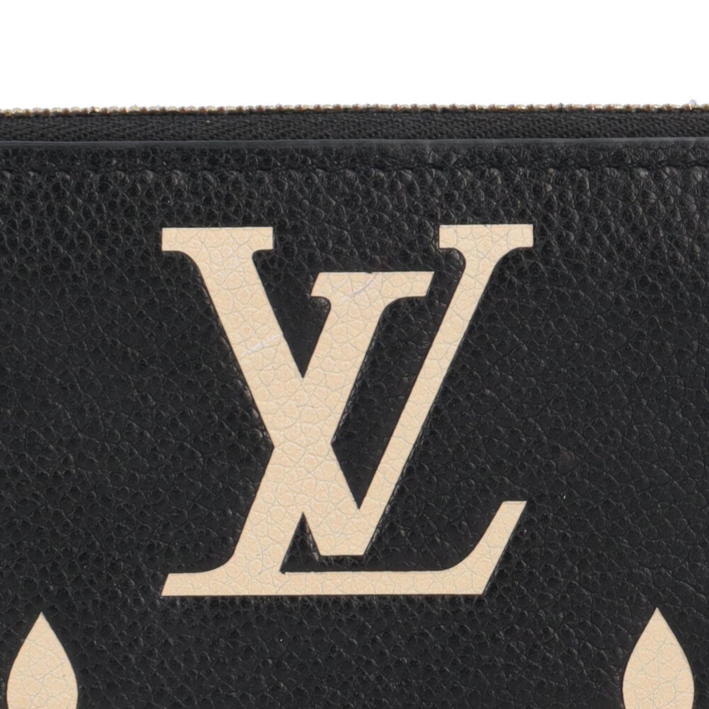 Louis Vuitton Zippy wallet, Black, Canvas, wallet