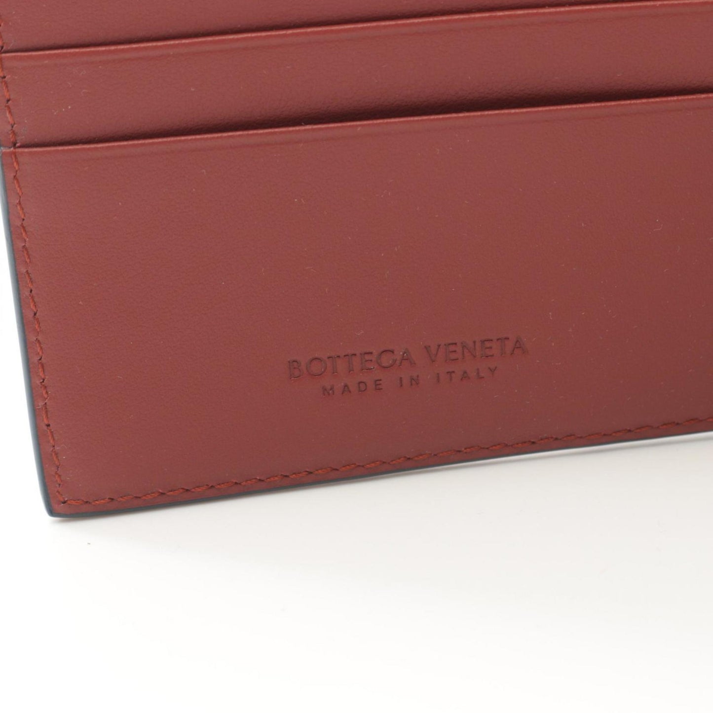 Bottega Veneta Cassette, Navy, Leather, wallet