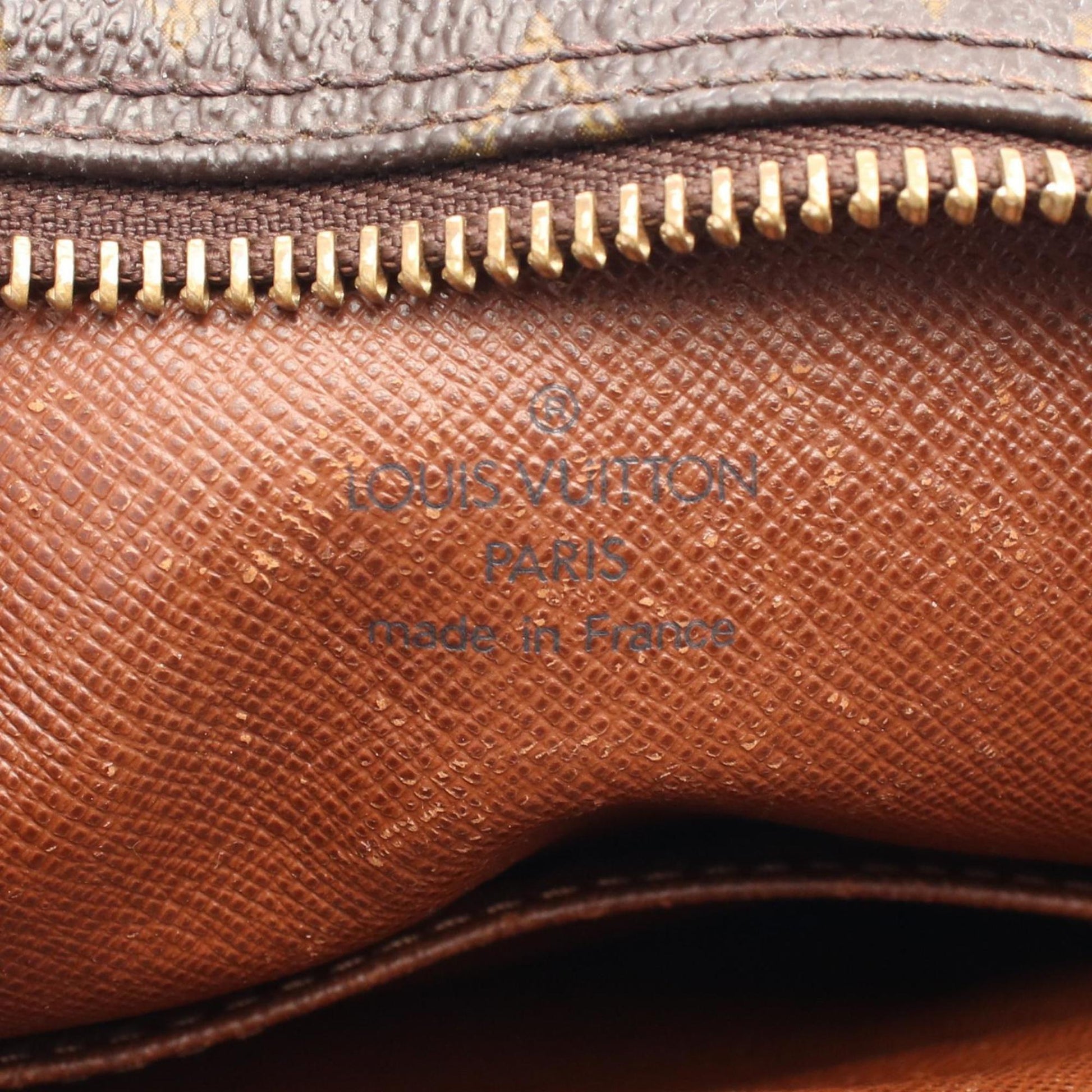 Louis Vuitton Amazon, Brown, Canvas, shoulder