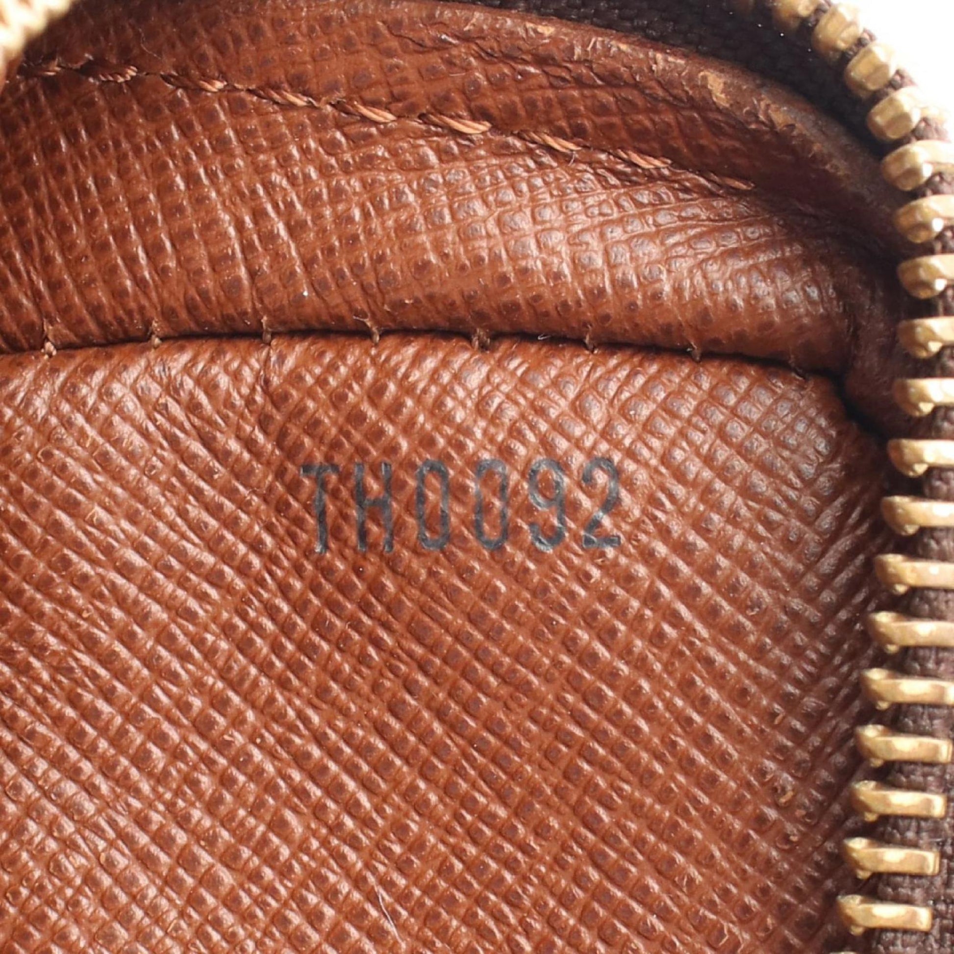 Louis Vuitton Amazon, Brown, Canvas, shoulder