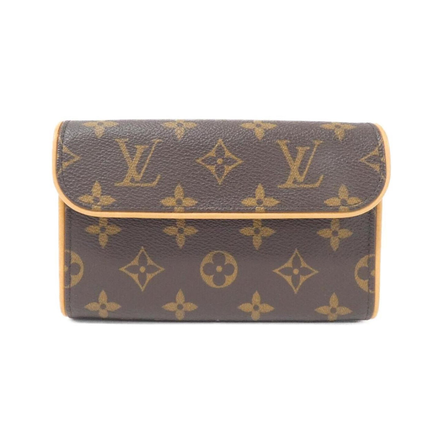 Louis Vuitton Florentine, Brown, Canvas, clutch