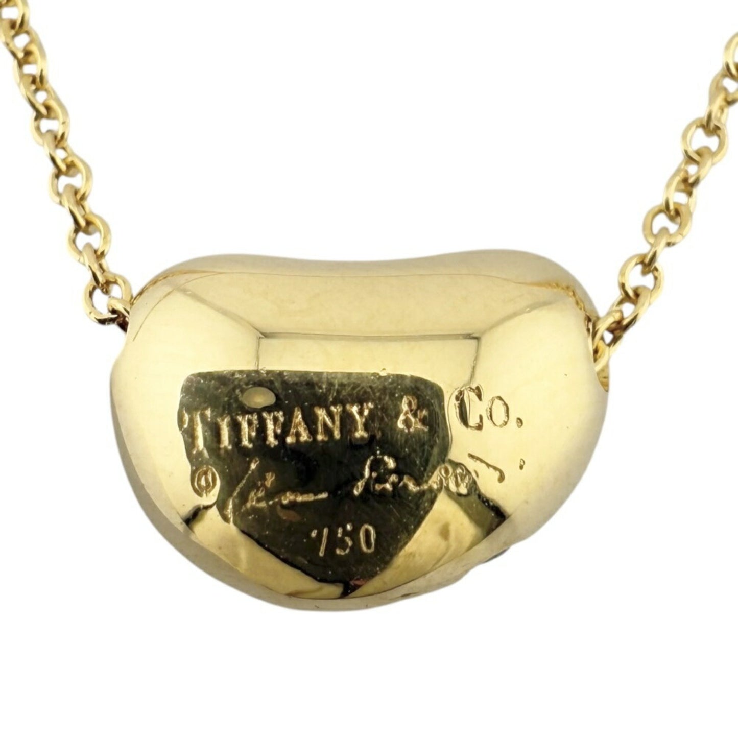 Tiffany & Co Beans, Gold, Yellow Gold, necklace