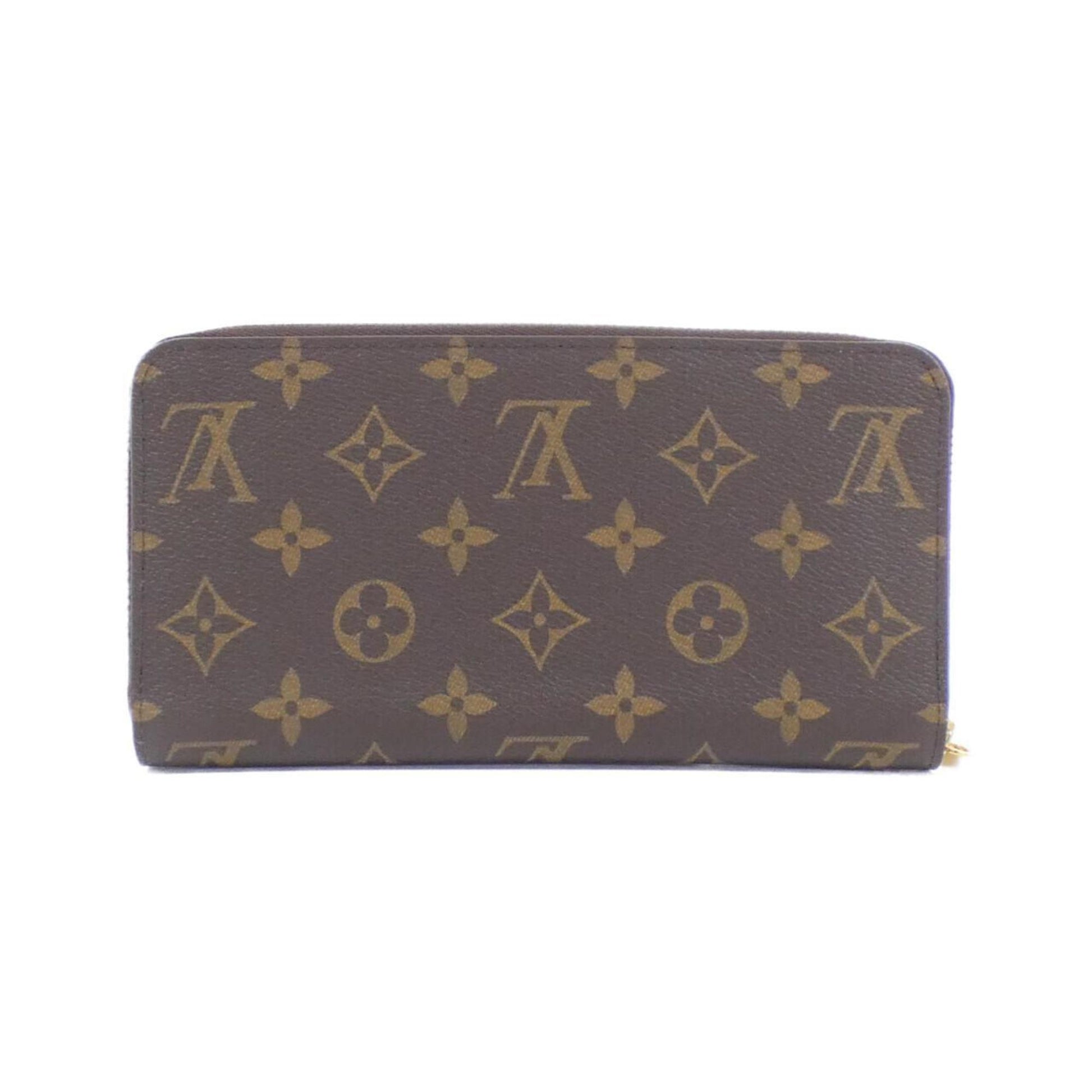 Louis Vuitton Zippy wallet, Brown, Canvas, wallet