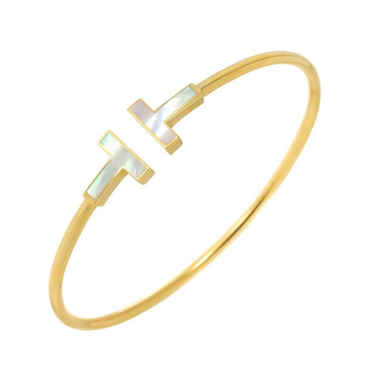 Tiffany & Co T wire, Gold, Yellow Gold, bracelet