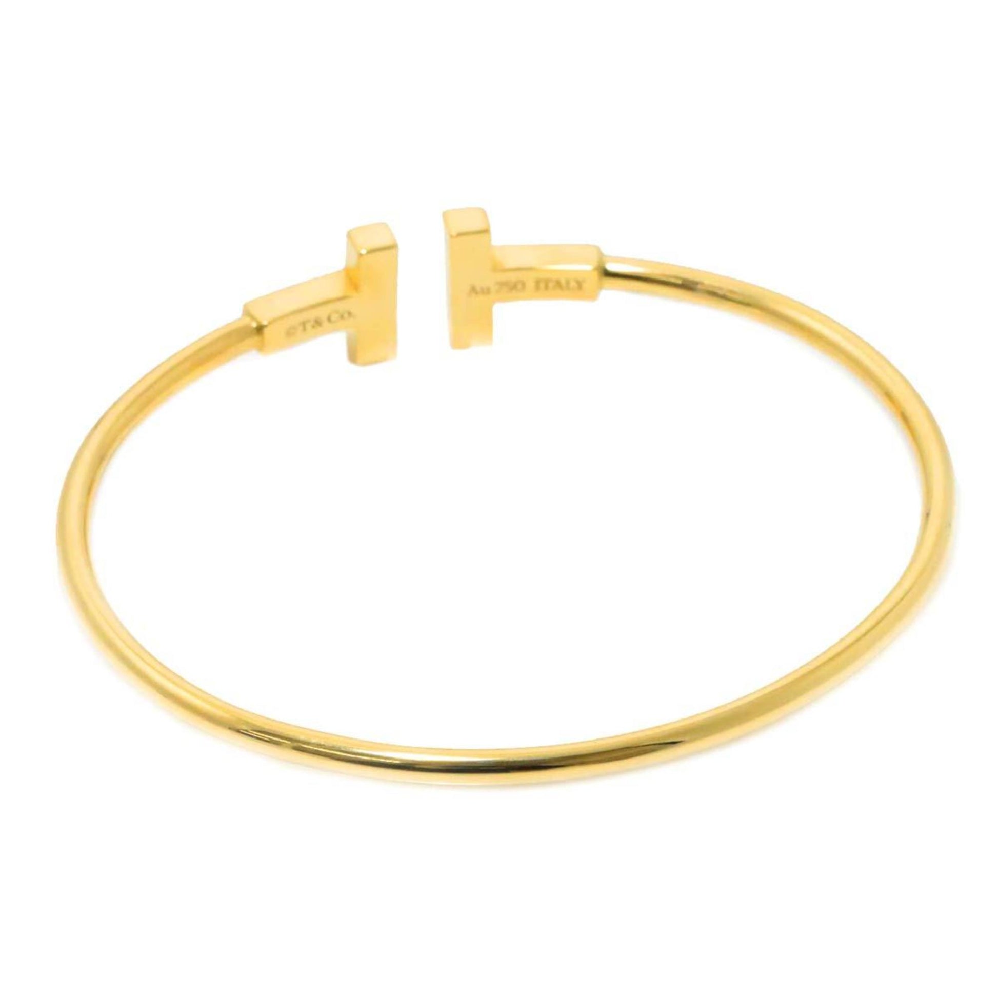 Tiffany & Co T wire, Gold, Yellow Gold, bracelet