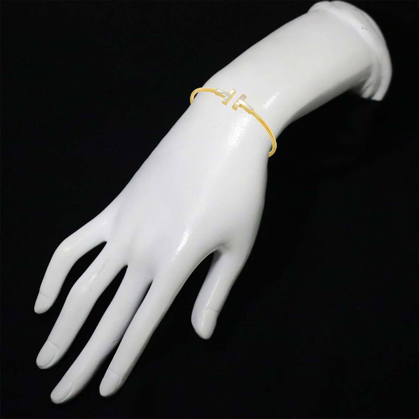 Tiffany & Co T wire, Gold, Yellow Gold, bracelet