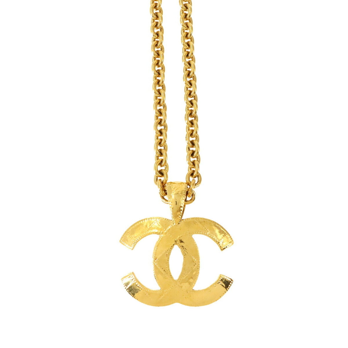 Chanel Coco Mark, Gold, Gold Plated, necklace